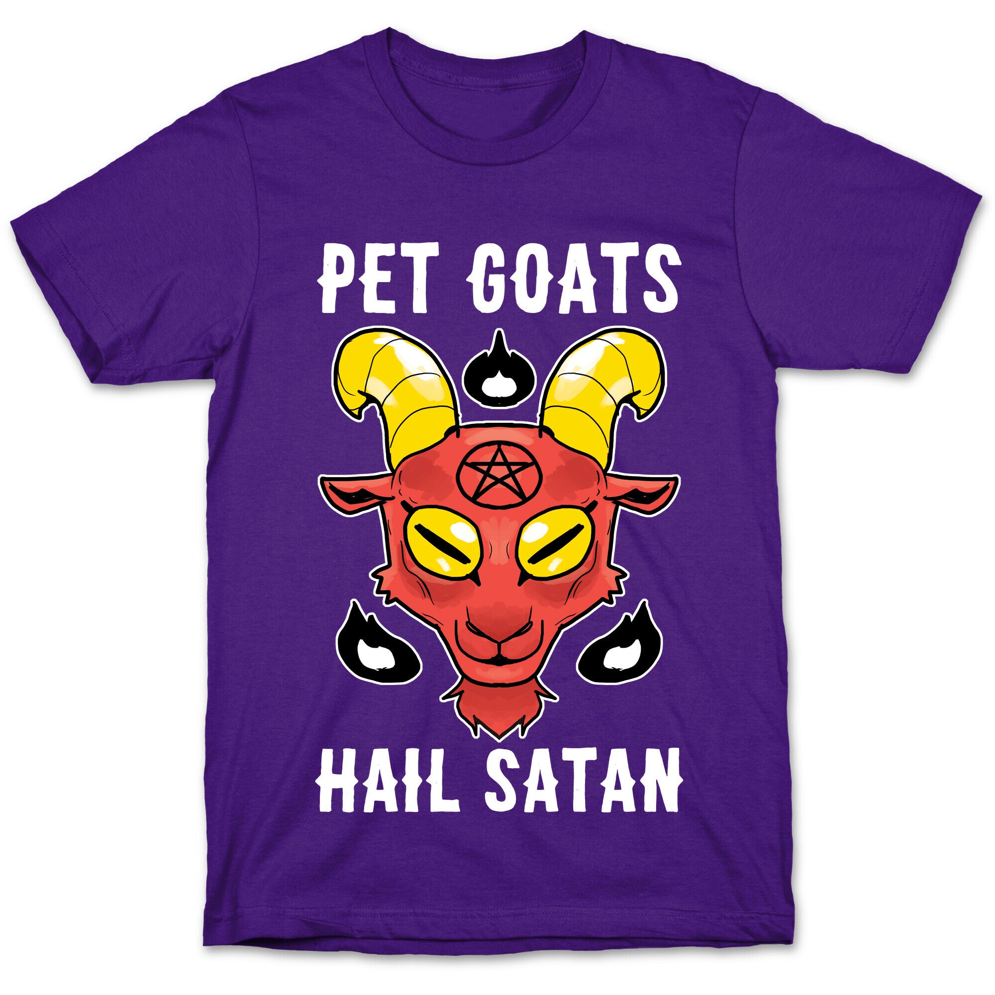 Pet Goats Hail Satan T-Shirt